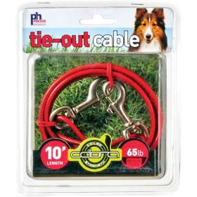 Prevue Pet Products 10 Foot Tie-out Cable Medium Duty (size: 10' - Medium Cable)