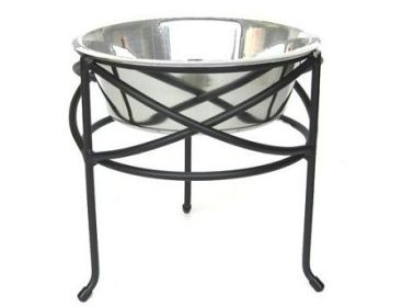 Mesh Elevated Dog Bowl (size: large)